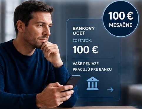 Michal – 100 € každý mesiac odložil v banke